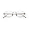 Titan Oval Optical / Silver Titanium & Clear Lens